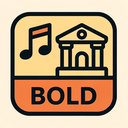 icon_music_bank_bold icon preview