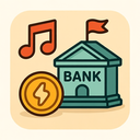icon_music_bank_cartoon icon preview
