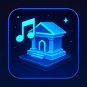 icon_music_bank_futuristic icon preview