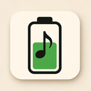icon_music_battery_iconic icon preview
