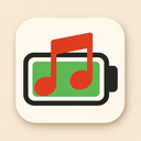 icon_music_battery_rounded icon preview