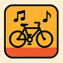icon_music_bicycle_bold icon preview