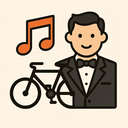 icon_music_bicycle_formal icon preview