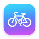 icon_music_bicycle_gradient icon preview
