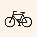 icon_music_bicycle_line_art icon preview