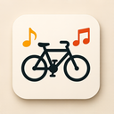 icon_music_bicycle_modern icon preview