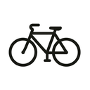 icon_music_bicycle_outline icon preview