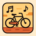 icon_music_bicycle_retro icon preview
