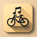 icon_music_bicycle_shadow_effect icon preview