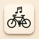 icon_music_bicycle_symmetrical icon preview