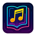 icon_music_book_cyberpunk icon preview