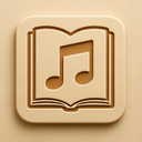 icon_music_book_embossed icon preview