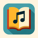 icon_music_book_flat_design icon preview