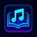 icon_music_book_futuristic icon preview