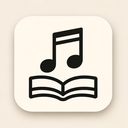 icon_music_book_minimalist icon preview