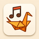 icon_music_book_origami icon preview