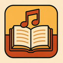icon_music_book_retro icon preview