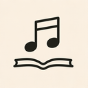 icon_music_book_thin icon preview
