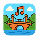 icon_music_bridge_cartoon icon preview