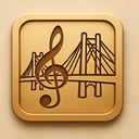 icon_music_bridge_embossed icon preview
