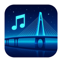 icon_music_bridge_futuristic icon preview