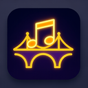 icon_music_bridge_glow_effect icon preview