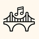 icon_music_bridge_line_art icon preview