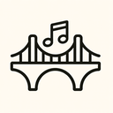 icon_music_bridge_minimal_outline icon preview