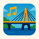 icon_music_bridge_modern icon preview