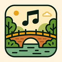 icon_music_bridge_organic_pattern icon preview