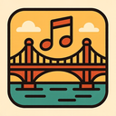 icon_music_bridge_retro icon preview