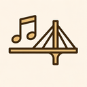 icon_music_bridge_thin icon preview