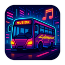 icon_music_bus_cyberpunk icon preview