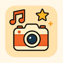 icon_music_camera_cartoon icon preview