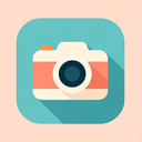 icon_music_camera_flat_pastel icon preview