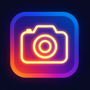 icon_music_camera_glow_effect icon preview