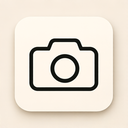 icon_music_camera_thin icon preview