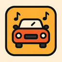 icon_music_car_bold icon preview