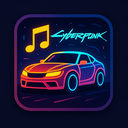 icon_music_car_cyberpunk icon preview