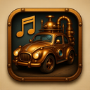 icon_music_car_steampunk icon preview