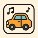 icon_music_car_vector icon preview