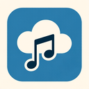icon_music_cloud_asymmetrical icon preview