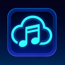icon_music_cloud_futuristic icon preview