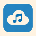 icon_music_cloud_iconic icon preview