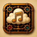 icon_music_cloud_steampunk icon preview