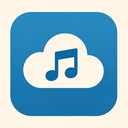 icon_music_cloud_symmetrical icon preview