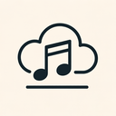 icon_music_cloud_thin icon preview