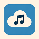 icon_music_cloud_vector icon preview