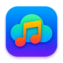 icon_music_cloud_vibrant_colors icon preview
