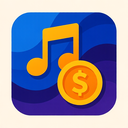 icon_music_coin_abstract icon preview